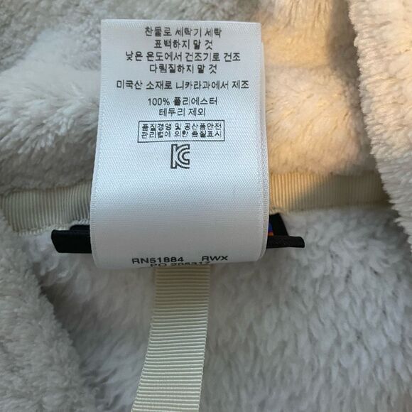 Patagonia Re-Tool Half-Snap Pullover Fleece Jacket Raw Linen White X-Dye M - Picture 9 of 9